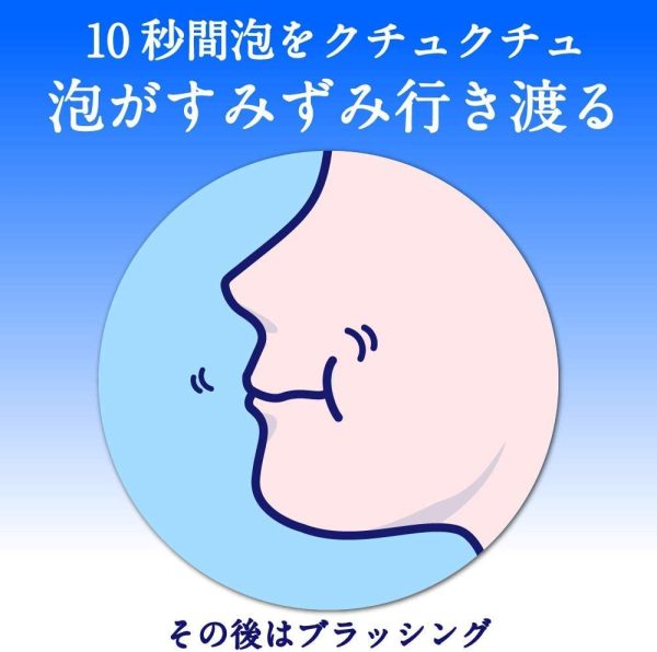 ピュオーラ 泡で出てくるハミガキ 190ml 口臭/歯周病予防 [医薬部外品] フレッシュミントの香味 単品 - 画像 (2)