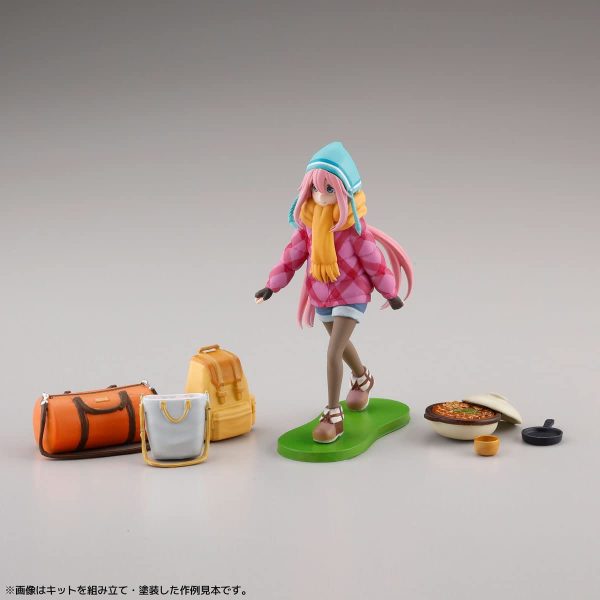 海洋堂 アートプラ ARTPLA ゆるキャン△ (BOX版) 未塗装未組立プラスチックモデルキット 6個入 BOX - 画像 (2)