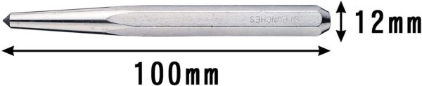 新潟精機 SK センターポンチ 100mm CP-100 - 画像 (4)