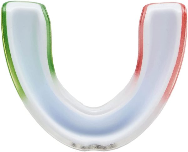 LEONE 1947 スポーツ マウスガード ユニセックス [ TOP GUARD MOUTHGUARDS ] ビギナー＆アマチュア向き EVA素材 トリコローレカラー  【正規品】 - 画像 (5)