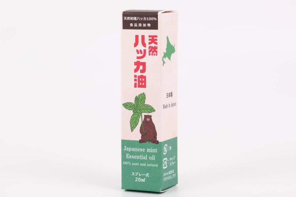 【食品添加物?日本製】天然ハッカ油スプレー20ml