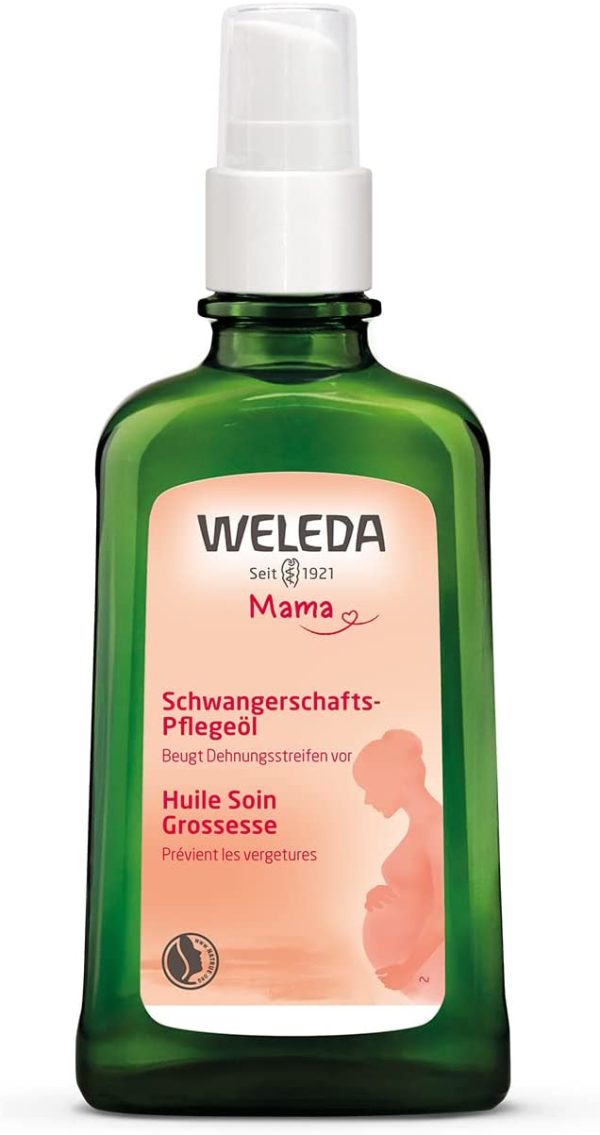 WELEDA(ヴェレダ)マザーズ ボディオイル 100mL お腹周りのケア ボディ用マッサージオイル 妊娠期 産後の肌の引き締め 保湿 やわらかなフローラルの香り 天然由来成分 オーガニック 単品 - 画像 (7)