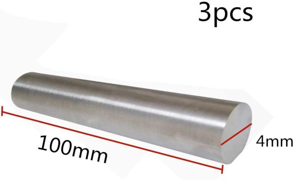 ニッケルめっき液用ニッケル棒陽極電極（3枚）4mmx100mm - 画像 (6)