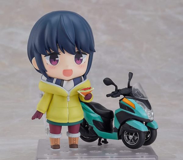 ねんどろいど ゆるキャン△ 志摩リン 三輪バイクVer. ノンスケール プラスチック製 塗装済み可動フィギュア - 画像 (6)