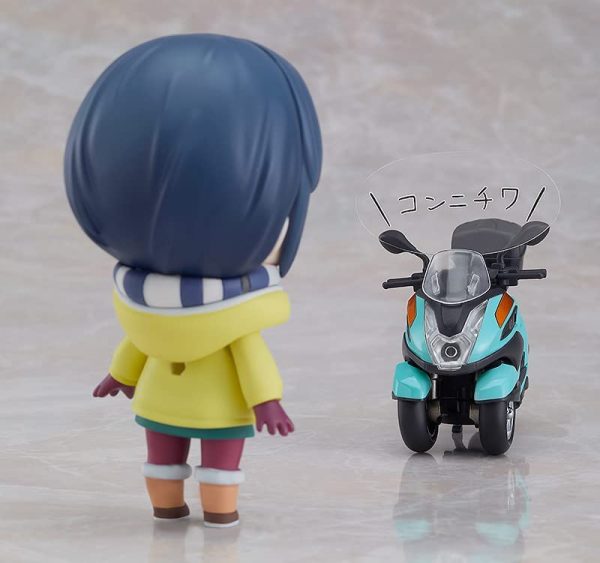 ねんどろいど ゆるキャン△ 志摩リン 三輪バイクVer. ノンスケール プラスチック製 塗装済み可動フィギュア - 画像 (3)