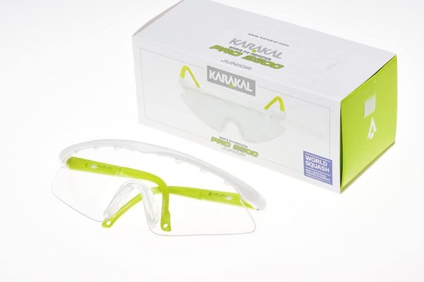 KARAKAL(カラカル) アイガード スカッシュ ラケットボール用 PRO 2500 EYE GUARD  ライトグリーン