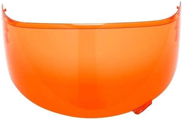 SHOEI CWR-1 ピンロックピン付きシールド ストリートバイクレース オートバイヘルメット アクセサリー - ダークスモーク ORANGE オレンジ 0209-9406-00