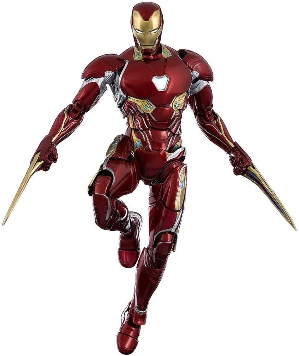 The Infinity Saga [インフィニティ サーガ] DLX Iron Man Mark 50[DLX アイアンマン マーク50] 1/12スケール ABS&PVC&亜鉛合金製 塗装済み可動フィギュア - 画像 (5)