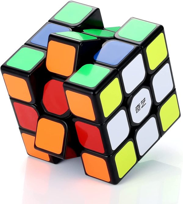 QiYi マジックキューブ Magic Cube 3x3 立体パズル 世界基準配色 競技用キューブ 魔方 対象年齢6歳以上 (入門版) - 画像 (2)