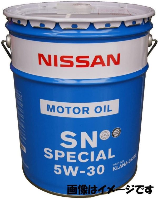 日産純正 SNスペシャル 5W-30 部分合成油 ガソリン車用エンジンオイル 20L KLANC-05302