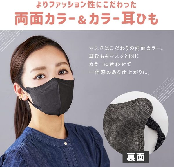 アイリスオーヤマ マスク 35枚セット DAILY FIT MASK ふつうサイズ RK-D7MW ホワイト - 画像 (6)