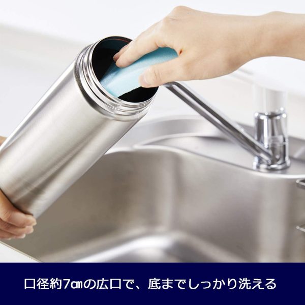 タイガー 水筒 1リットル サハラ ステンレスボトル スポーツ 直飲み 広口 保冷専用 ネイビー MME-F100AS - 画像 (6)