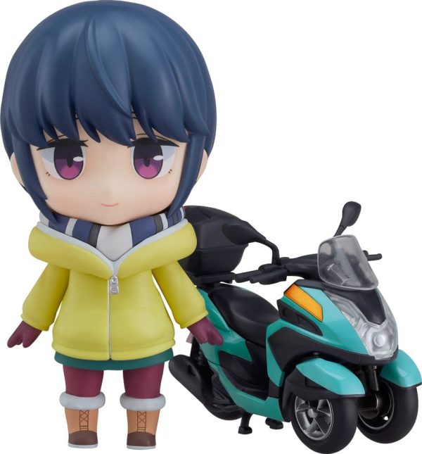 ねんどろいど ゆるキャン△ 志摩リン 三輪バイクVer. ノンスケール プラスチック製 塗装済み可動フィギュア