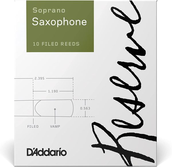 D'Addario WoodWinds ダダリオ リード ソプラノサックス用 RESERVE  [硬さ:2.0] 10枚入り 【国内正規品】 - 画像 (3)