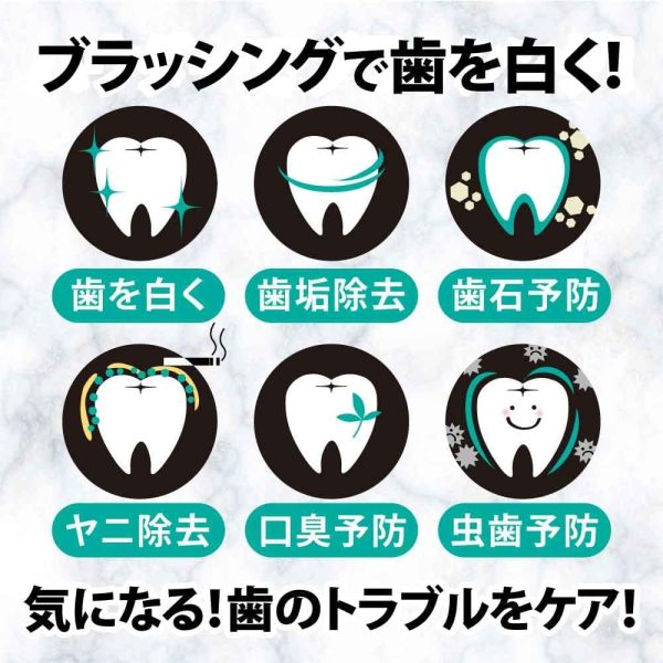 ドクターオーラル (Dr.Oral) Dr.オーラル ホワイトニングパウダー 天然アパタイト40% 配合 【A】ミント 単品 26グラム (x 1) - 画像 (7)