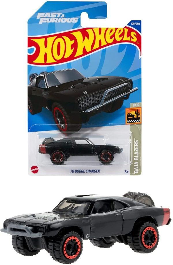 ホットウィール(Hot Wheels) ベーシックカー '70 ダッジ?チャージャー 【3才~】 HHF17 - 画像 (3)