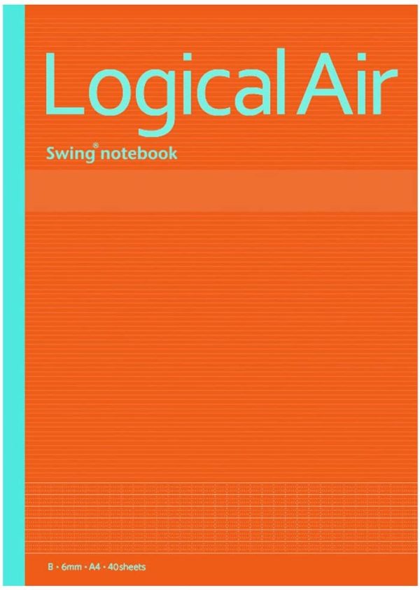 ナカバヤシ ロジカルエアー軽量ノート A4 B罫 3冊パック ノ-A404B-3P - 画像 (5)