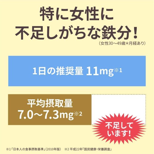 大塚製薬 ネイチャーメイド 鉄(アイアン) 200粒 100日分 - 画像 (5)