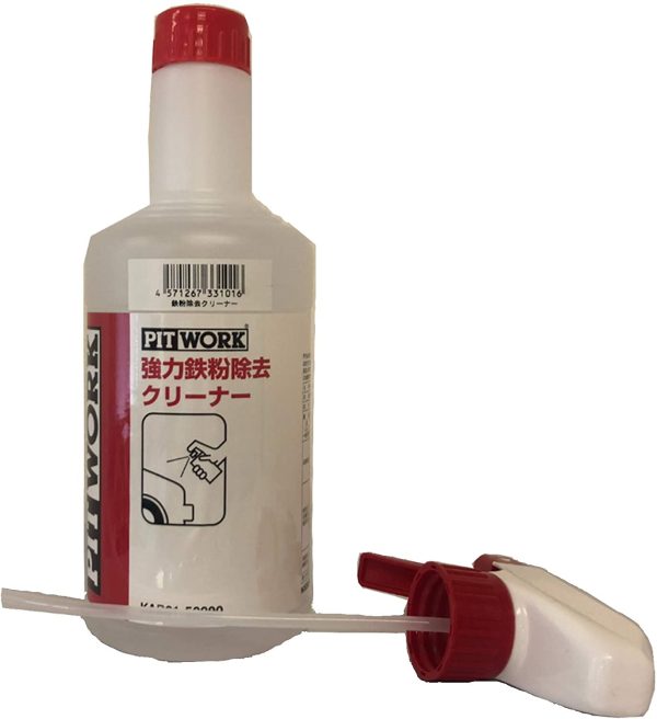 PITWORK(ピットワーク) 洗車用品 強力鉄粉除去クリーナー 500ml KAB01-50090 スプレータイプ