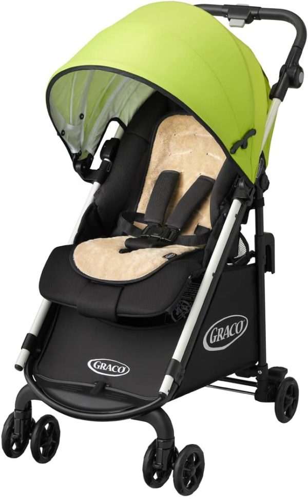 GRACO (グレコ) フワッとさらさらシートライナー ブラックボーダー 純正品 リバーシブルタイプ (手洗い可)