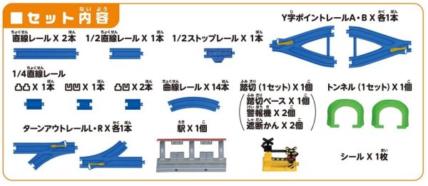 プラレール 10のレイアウトがつくれる ! ベーシックレールセット - 画像 (3)