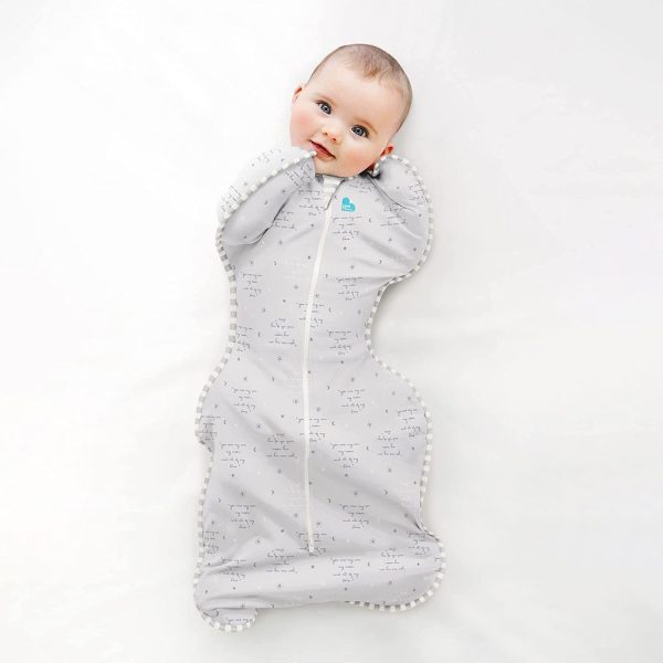 スワドルアップ(swaddle up) 奇跡のおくるみ ライト 春夏秋用 24~27℃向け Small Grey (you are my) 【日本正規輸入品】新生児 乳児 赤ちゃん ベビーグッズ 出産祝い モロー反射 夜泣き対策