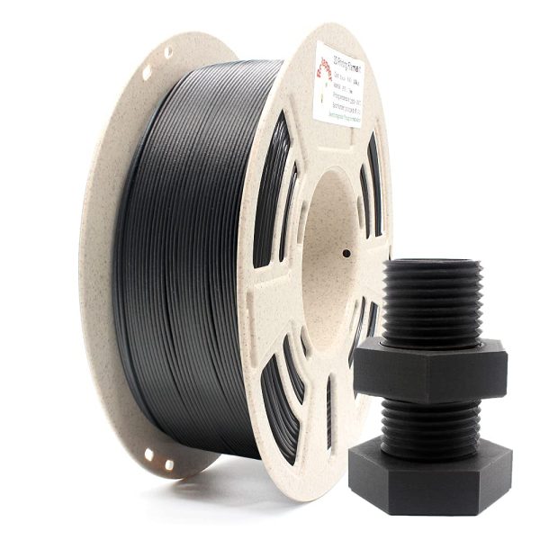 Reprapper Carbon Fiber PLA Filament for 3D Printer & 3D Pen 1.75mm (± 0.03mm) 2.2lb (1kg) - 画像 (3)