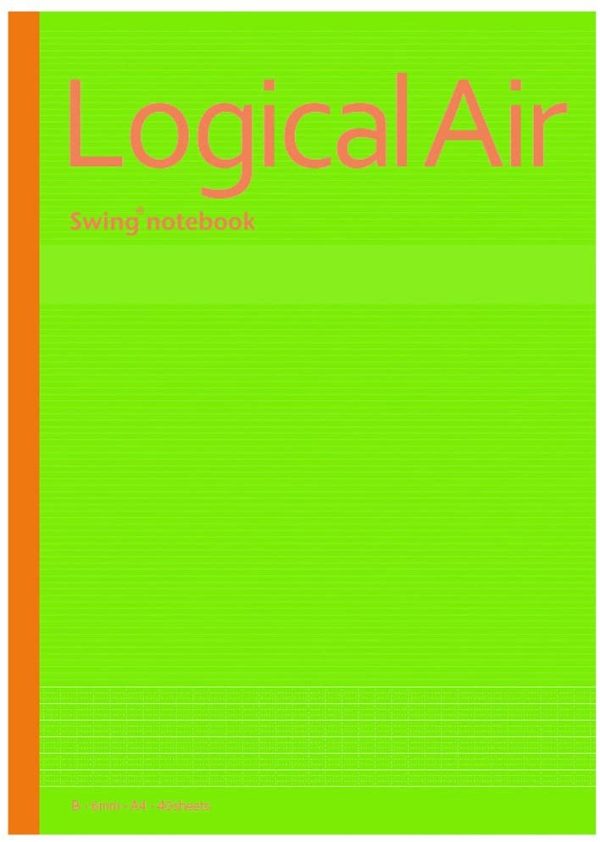ナカバヤシ ロジカルエアー軽量ノート A4 B罫 3冊パック ノ-A404B-3P - 画像 (3)