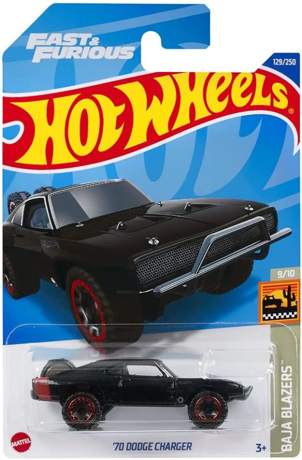 ホットウィール(Hot Wheels) ベーシックカー '70 ダッジ?チャージャー 【3才~】 HHF17 - 画像 (4)