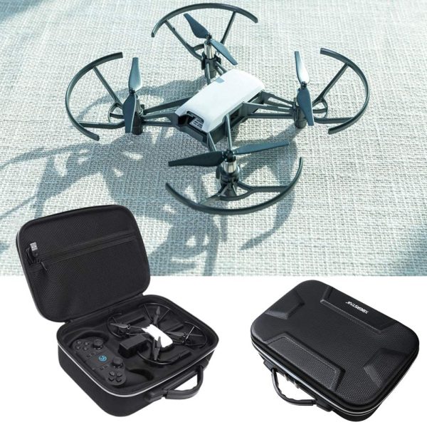 XBERSTAR DJI Tello ケース Gamesirコントローラー?純正充電器?バッテリー3個収納可能 バッグ キャリングケース プロペラなどの小物収納可能 携帯に便利 - 画像 (3)