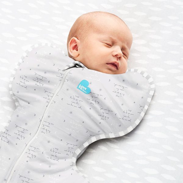 スワドルアップ(swaddle up) 奇跡のおくるみ ライト 春夏秋用 24~27℃向け Small Grey (you are my) 【日本正規輸入品】新生児 乳児 赤ちゃん ベビーグッズ 出産祝い モロー反射 夜泣き対策 - 画像 (3)