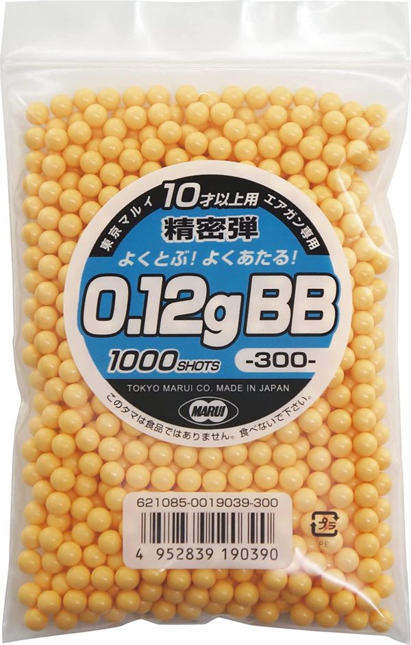 東京マルイ 0.12gBB 1000発入 10歳以上用エアガン専用 精密弾