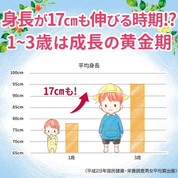 フォローアップミルク スティックタイプ 13.6g×10P 粉ミルク 幼児用【1歳~3歳頃】鉄?カルシウム配合 - 画像 (4)