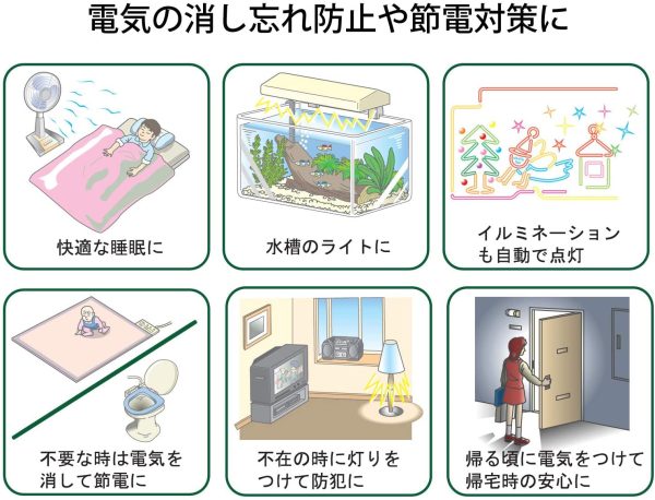 リーベックス(Revex) コンセント タイマー デジタル 節電 省エネ対策 消費電力 電気料金 一目で確認可能  ET55D