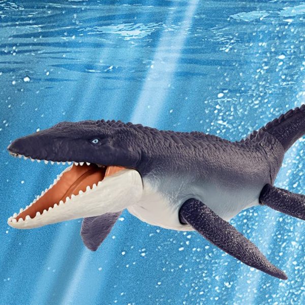 マテル ジュラシックワールド(JURASSIC WORLD) 海の王者! モササウルス 2021年モデル【SDGs商品】 【全長:71㎝】【4歳~】 GXC09 - 画像 (3)