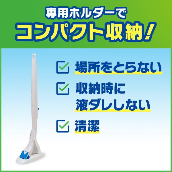 トイレ掃除 スクラビングバブル 流せる トイレブラシ 本体ハンドル1本 + 付け替え用16個セット (フローラルソープの香り4個入り + シトラスの香り12個入り) まとめ買い 使い捨て 洗剤 - 画像 (6)