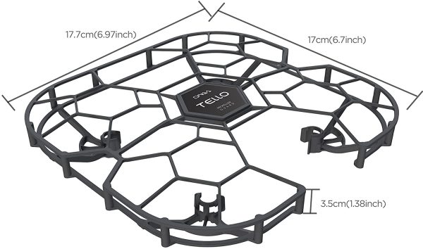 プロペラガード Tello ケース 全面保護telloカバー 軽量 取り外し簡単（グレー） - 画像 (4)