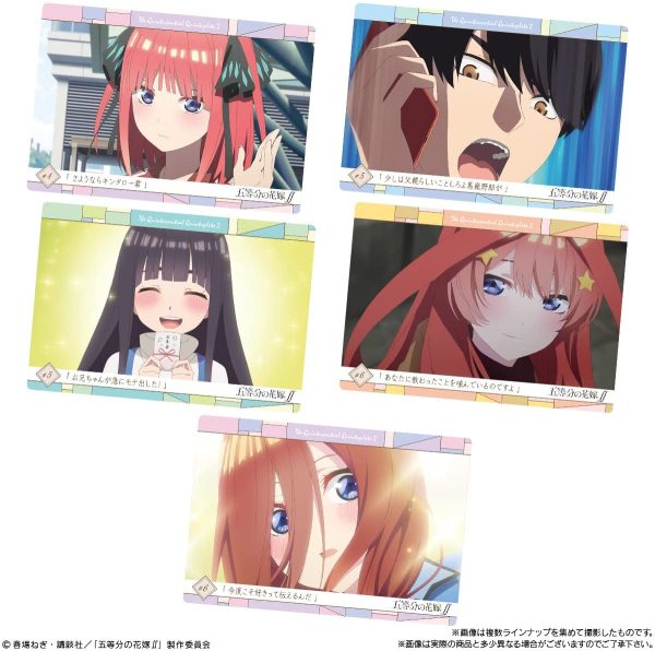 五等分の花嫁?ウエハース3 (20個入) 食玩?ウエハース（焼菓子） (五等分の花嫁?)