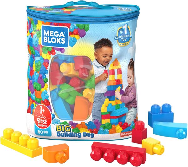 メガブロック(MEGA BLOKS) 1才からのメガブロック たっぷり80個ブロックパック 【1歳~】 - 画像 (5)