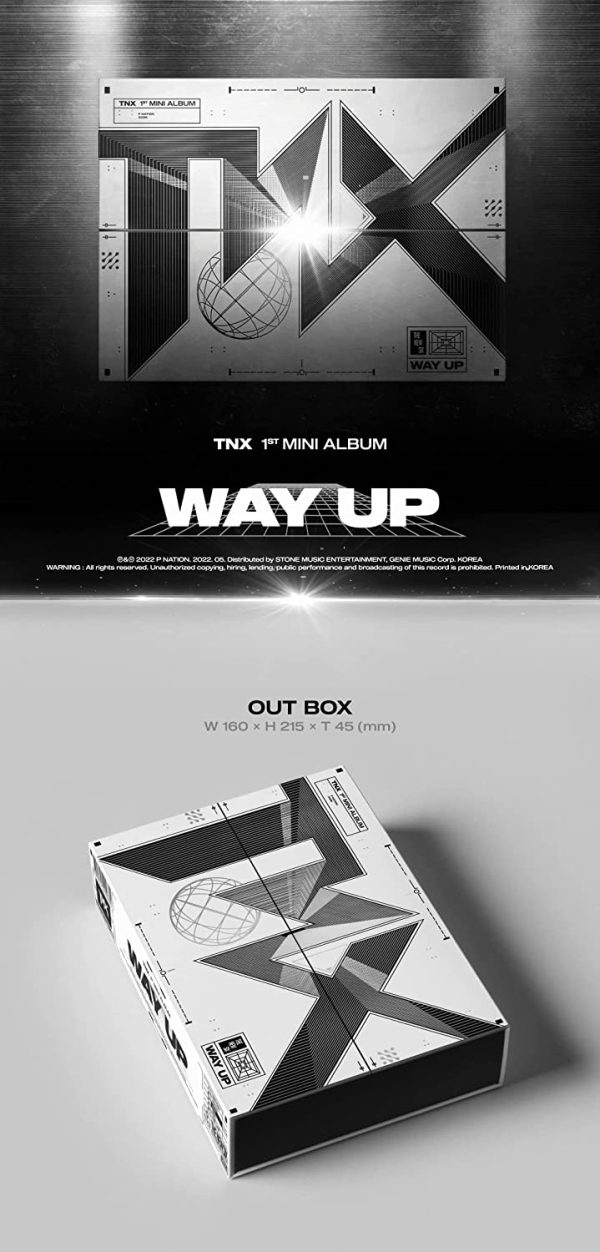 TNX - WAY UP (1st ミニアルバム) CD+152ページフォトブック+フォトカード+ステッカー+ポスター [韓国盤] - 画像 (2)