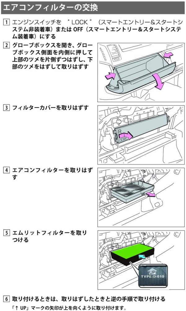 Mlitfilter(エムリットフィルター) トヨタ ハイエース(200) エアコンフィルター D-010_HIACE 花粉対策 抗菌 抗カビ 防臭 - 画像 (5)