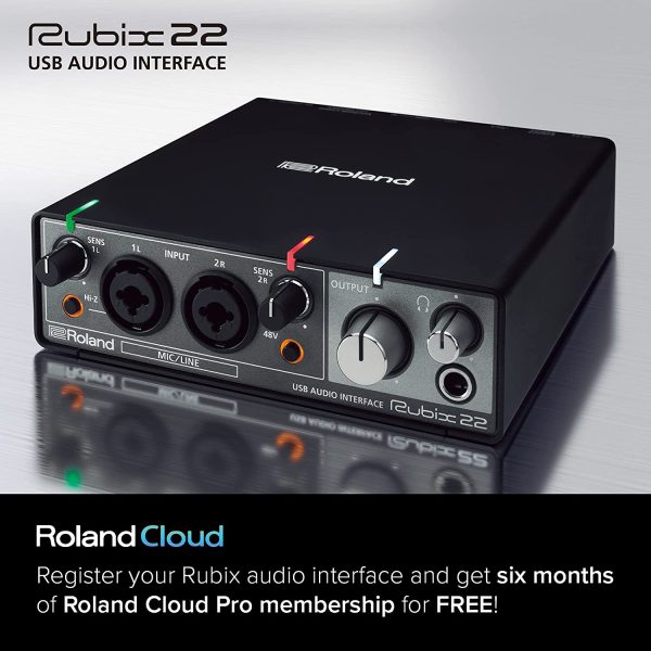 ローランド USBオーディオインターフェイスRoland RUBIX-22 - 画像 (3)