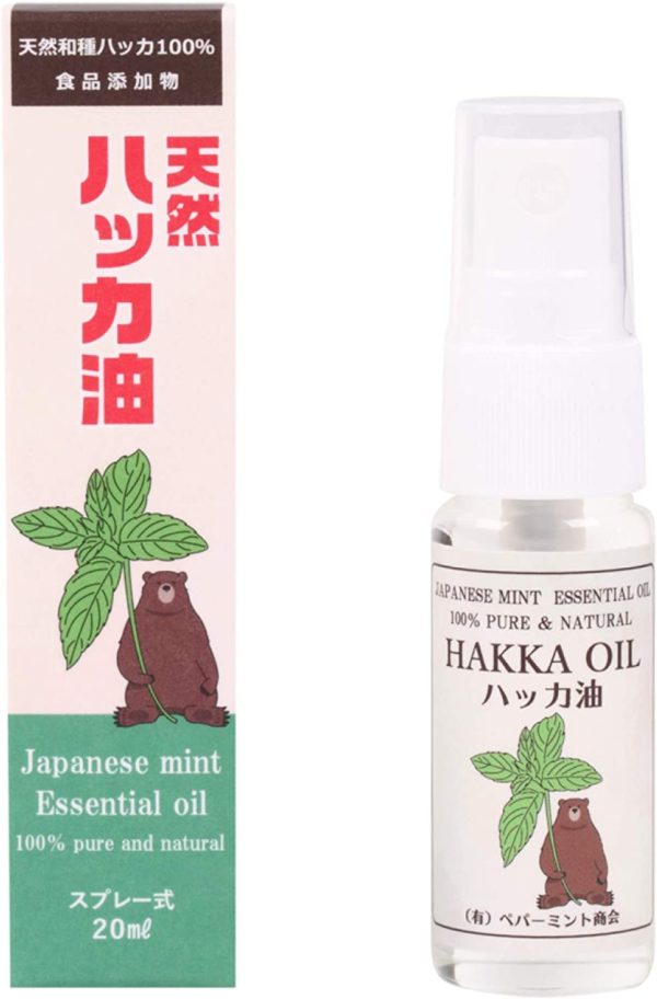 【食品添加物?日本製】天然ハッカ油スプレー20ml - 画像 (6)