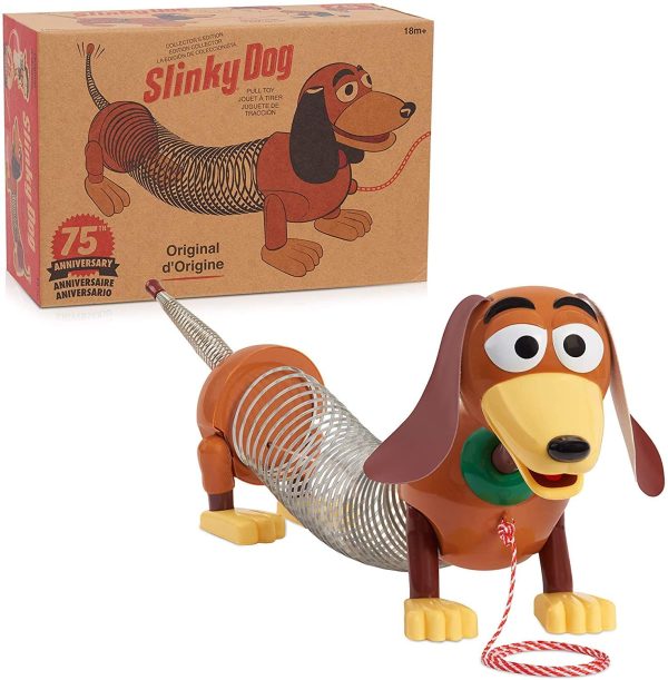 ディズニー ピクサー『 トイ?ストーリー 』 レトロ スリンキー ドッグ プルトイ/Disney PIXAR TOY STORY SLINKY DOG PULL TOY 映画 人形 グッズ [並行輸入品]