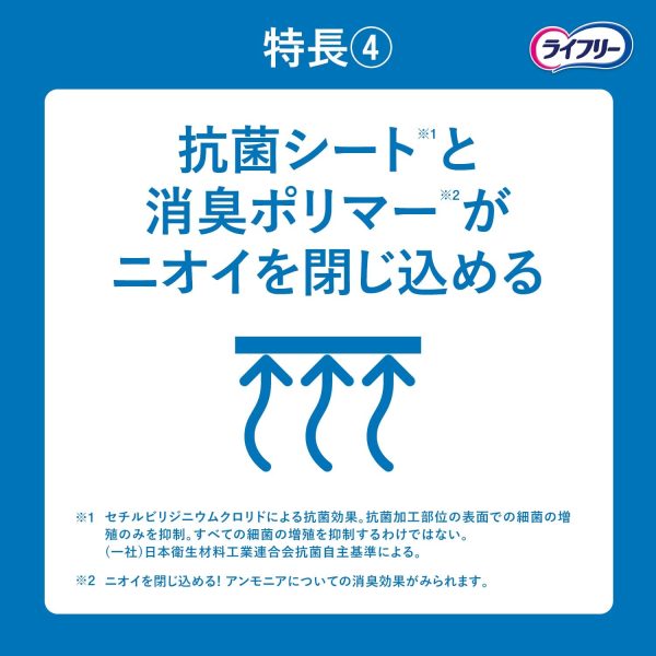 【まとめ買い】ライフリー さわやかパッド 男性用 200cc 特に多い時も安心用 26cm 28枚(14枚×2) 【ちょい漏れが気になる方】 - 画像 (9)