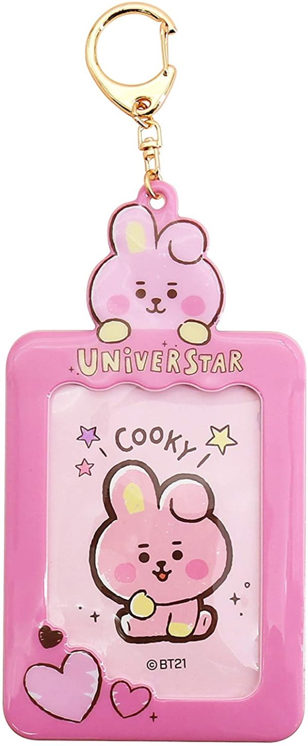 ソロモン商事 BT21 フォトカードキーホルダー (シール付き)(COOKY) FKA-BT21-CK - 画像 (7)