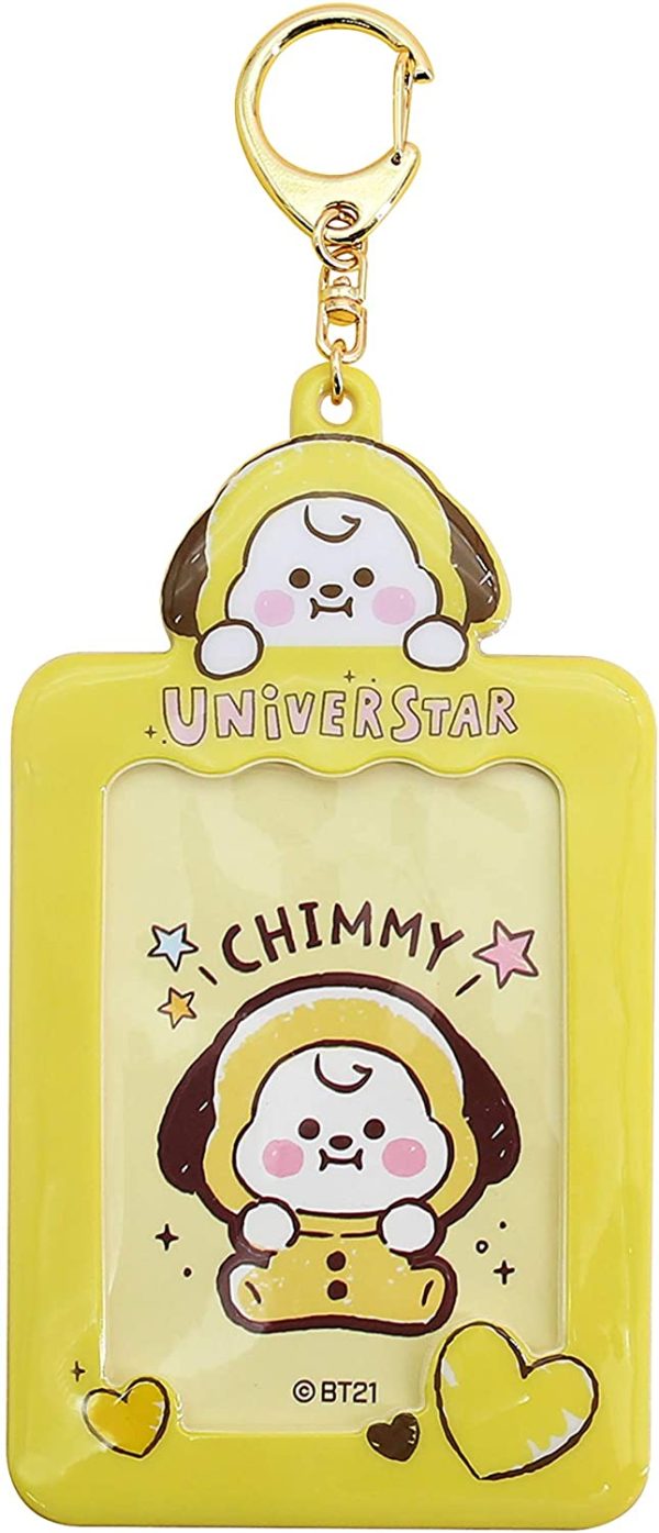 ソロモン商事 BT21 フォトカードキーホルダー (シール付き)(CHIMMY) FKA-BT21-CM - 画像 (8)