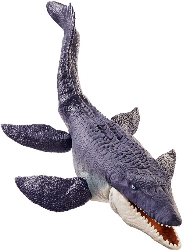 マテル ジュラシックワールド(JURASSIC WORLD) 海の王者! モササウルス 2021年モデル【SDGs商品】 【全長:71㎝】【4歳~】 GXC09 - 画像 (6)