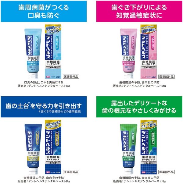 歯槽膿漏予防に デントヘルス 薬用ハミガキSP 30g (医薬部外品) - 画像 (2)