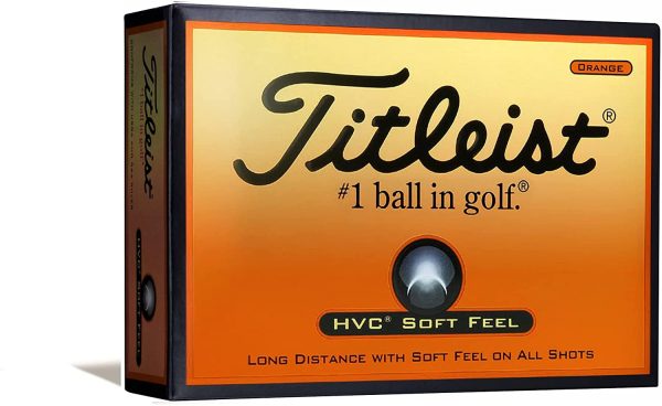 TITLEIST(タイトリスト) ゴルフボール HVC SOFT FEEL 1ダース (12個入り) 日本正規品